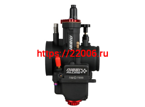 Карбюратор NIBBI Racing PWK32 (YJ), реком.двиг. 250-300 см3 (вход/выход 32 и 55 мм) фото 4