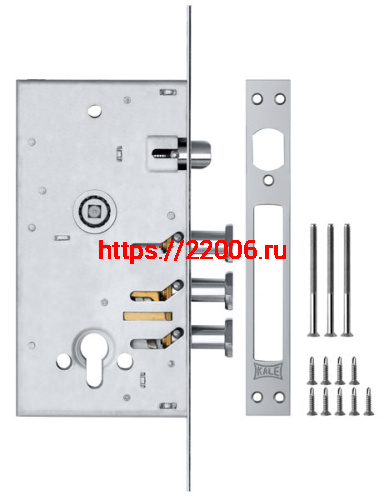Корпус Kale kilit (Кале килит) врезного цилиндрового замка с защёлкой 282 RD w/b фото 3