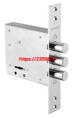 Замок Border (Бордер) врезной сувальдный ЗВ8-8 Г/15, 5 кл. /87310/ Замок Border (Бордер) врезной сувальдный ЗВ8-8 Г/15, 5 кл. /87310/