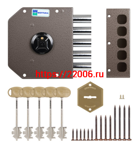 Замок Mottura (Моттура) накладной 20.500 S (левый) фото 2 Замок Mottura (Моттура) накладной 20.500 S (левый) фото 2