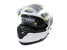 Мотошлем YM-926 белый (L)
