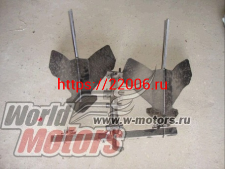 Окучник Агро 2-х рядный со сцепкой (г.Пермь) Окучник Агро 2-х рядный со сцепкой (г.Пермь)