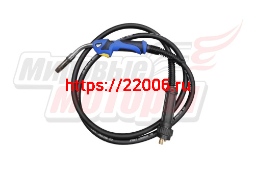 Горелка сварочная для п/а MIG (Евроадаптер 24KD, кабель 3м, Dпр. 0,6-1,2мм) Горелка сварочная для п/а MIG (Евроадаптер 24KD, кабель 3м, Dпр. 0,6-1,2мм)