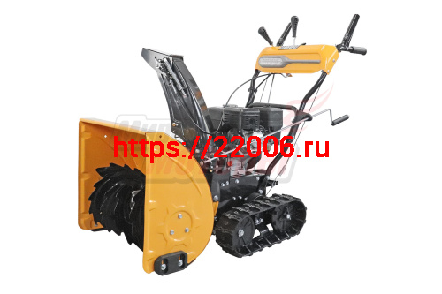 Снегоуборщик GardenPro  7 л.с КCDT24 (212сс ZONGSHEN 170F, ширина 61см,высота 51см,6вперед/2назад,электро/ручн.старт, панель управления, гусеницы,подо