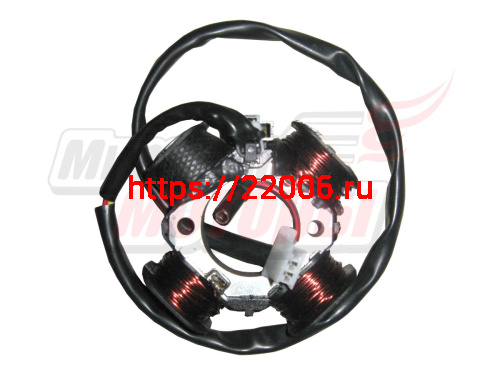Зажигание Suzuki AD50 (без маховика) Зажигание Suzuki AD50 (без маховика)