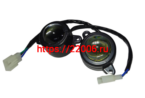 Фара ATV Jaeger (LED) 2 левая + правая, линзованная (133316, 133317)