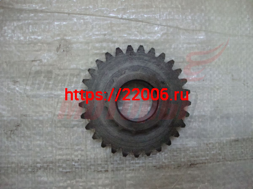 Шестерня Урал 3-ей скорости (29з) вторичного вала (6204212) (реставр.) Шестерня Урал 3-ей скорости (29з) вторичного вала (6204212) (реставр.)