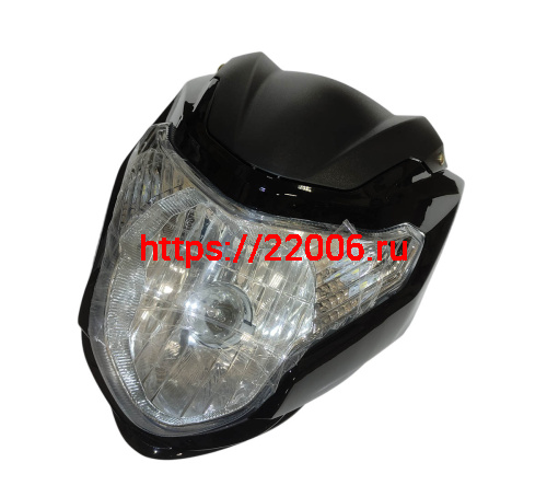 Фара в сборе (облицовка+ щиток) RUBIKON (SHURIKEN SPORT) ALPHA 2017 фото 2