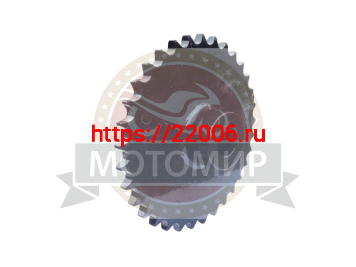 Звезда 33 зуб. (428) цепи, 12.7шаг, на вал d20мм, h28мм, шпонка 6мм, мотобуксировщик Звезда 33 зуб. (428) цепи, 12.7шаг, на вал d20мм, h28мм, шпонка 6мм, мотобуксировщик