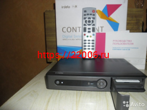Continent CSD-01/IR спутниковый приемник Mpeg-4 Irdeto Continent CSD-01/IR спутниковый приемник Mpeg-4 Irdeto