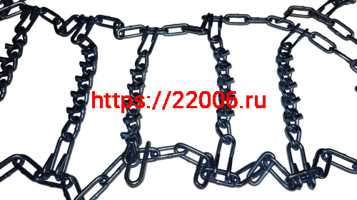 Цепь противоскольжения для ATV на колеса 10" (например 23х7-10") , цена за 2 ШТУКИ фото 3 Цепь противоскольжения для ATV на колеса 10" (например 23х7-10") , цена за 2 ШТУКИ фото 3