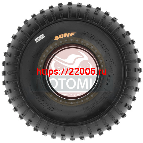 Покрышка ATV 8" 22 х 11,00 - 8 (А-011) без камеры, задние SUN.F фото 3 Покрышка ATV 8" 22 х 11,00 - 8 (А-011) без камеры, задние SUN.F фото 3