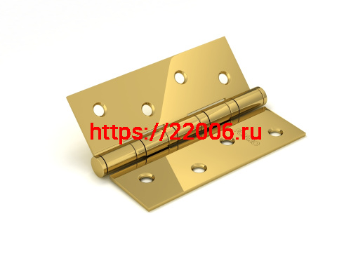 Петля Fuaro (Фуаро) универсальная IN4400U PB (4BB 100x75x2,5) латунь Петля Fuaro (Фуаро) универсальная IN4400U PB (4BB 100x75x2,5) латунь