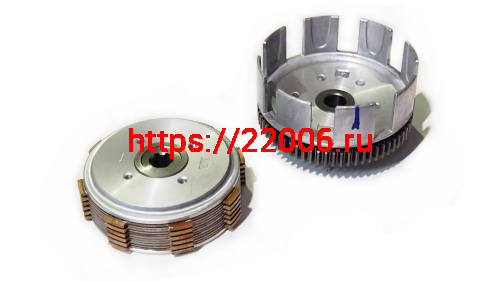 Барабан сцепления ZS190E (ZS1P62YML-2) (ZS1P62YML-2) в сборе 8 паз., 6 диск. 67Т в сборе (100071360) фото 2