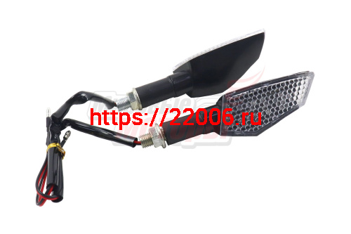 Боковой фонарь светодиодный SMP-25 черные (ПАРА) Боковой фонарь светодиодный SMP-25 черные (ПАРА)