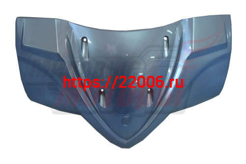 Облицовка спидометра передняя (серебристо-синяя) Cyber