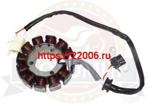 Зажигание YBR125 голое (без маховика) 12 катушек Зажигание YBR125 голое (без маховика) 12 катушек