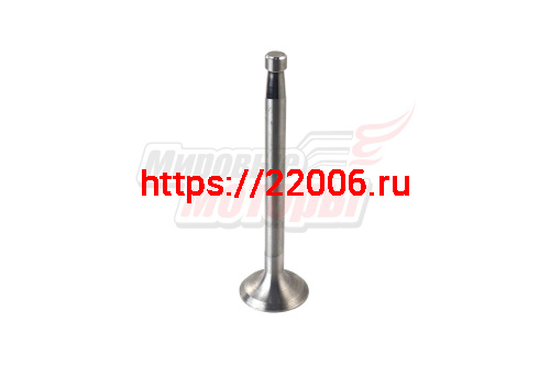 Клапан выпускной двигателя JC180 (L105*D29*d8 мм) Клапан выпускной двигателя JC180 (L105*D29*d8 мм)