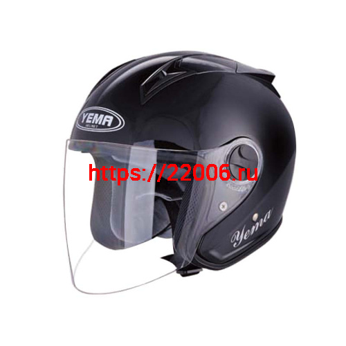 Мотошлем YM-616 черный (М)