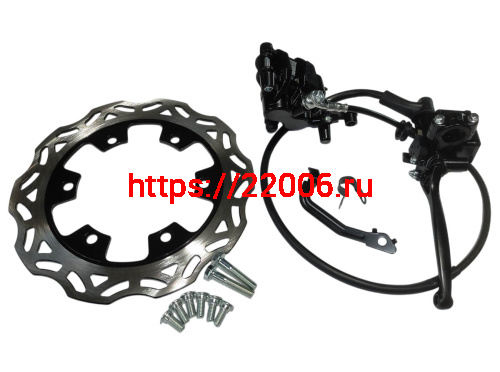 Гидравлика передняя в сборе CORSAR 250 с тормозным диском (36)