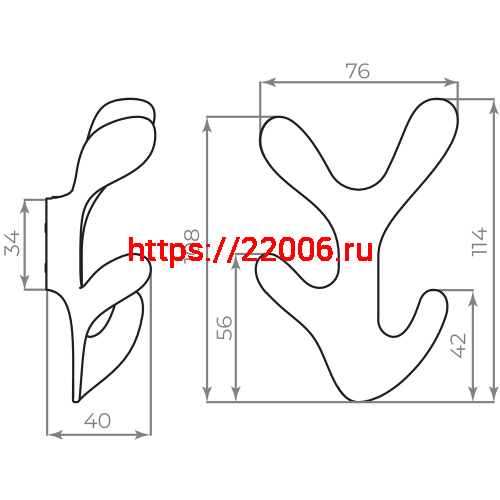 Крючок Ajax (Аякс) настенный MB-LM/K-005 SG матовое золото фото 8 Крючок Ajax (Аякс) настенный MB-LM/K-005 SG матовое золото фото 8