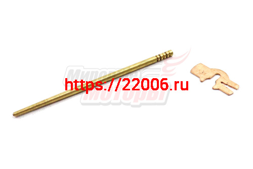 Игла Ява карбюратора 6В (большая) с защелкой Игла Ява карбюратора 6В (большая) с защелкой