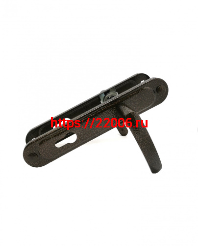 Ручка дверная Zenit (Зенит) на планке РФ1-85.02 (85 мм) медь Ручка дверная Zenit (Зенит) на планке РФ1-85.02 (85 мм) медь