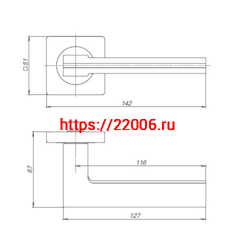 Ручка Punto (Пунто) раздельная K.ZQ51.ROTO (ROTO ZQ) SN/CP-3 матовый никель/хром фото 3 Ручка Punto (Пунто) раздельная K.ZQ51.ROTO (ROTO ZQ) SN/CP-3 матовый никель/хром фото 3