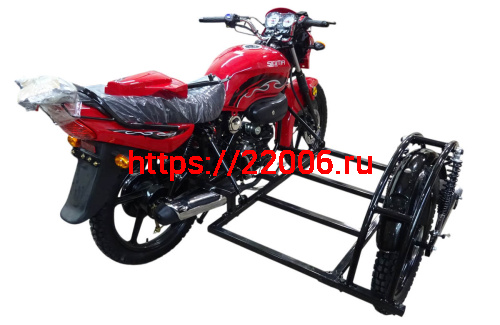 Прицеп боковой для мопеда SIGMA (Невозможна регистрация в ГИБДД) (кронштейны под сварку) фото 4