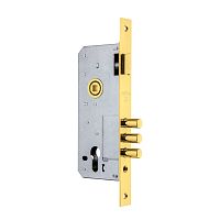 Корпус Fuaro (Фуаро) врезного замка с защёлкой DD900/C-45.85.3MR (900 3MR W/B) PB латунь