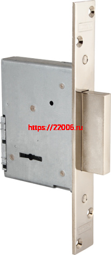 Замок Mottura (Моттура) врезной сувальдный 40.751.42 (с отв. планкой, без накладок)