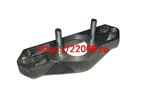 Патрубок карбюратора Буран (110502130) (со шпильками) (половинка Лодочки) Патрубок карбюратора Буран (110502130) (со шпильками) (половинка Лодочки)
