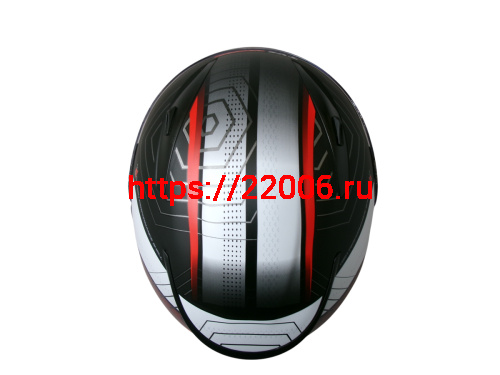 Шлем TVS RACING (Индия) STREET D/V DULL BLACK RED размер XL, + пинлок в комплекте, очки фото 6