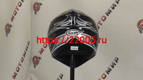 Шлем кроссовый FALCON CR168, размер L (63-64) фото 3 Шлем кроссовый FALCON CR168, размер L (63-64) фото 3