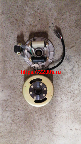 Магнето(статор+ротор генератора)  TTR-125 (2 катушки) 154FMI