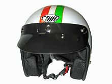 Мотошлем THH T-380 №8 white/green (S)