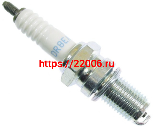 Свеча зажигания DR8EA NGK мото 4т. 7162 Свеча зажигания DR8EA NGK мото 4т. 7162