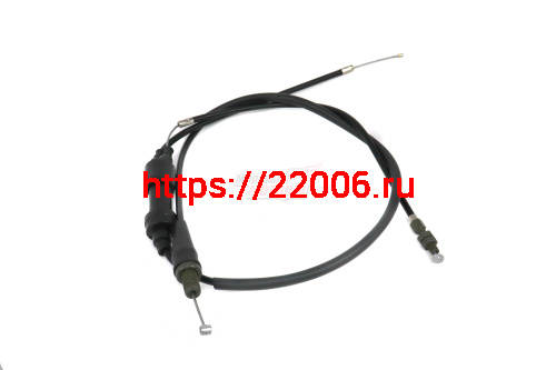 Трос газа двойной AD250a (ПРЯМОЙ) CG/CB L=1120 для карбюратора с ускорителем Трос газа двойной AD250a (ПРЯМОЙ) CG/CB L=1120 для карбюратора с ускорителем