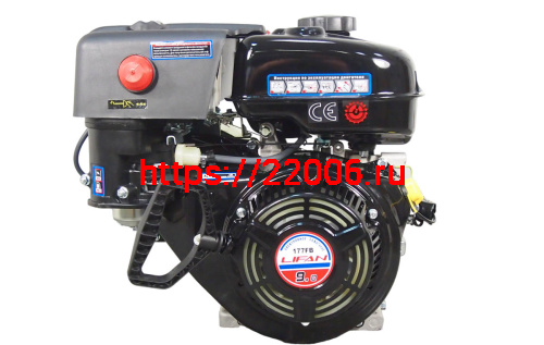 Двигатель LIFAN 9 л.с. 177F (270) (вых. вал d25 мм) Двигатель LIFAN 9 л.с. 177F (270) (вых. вал d25 мм)