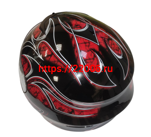 Шлем интеграл KIRIN K-22, черный, черн-крас матовый, черн-крас, размер S фото 8 Шлем интеграл KIRIN K-22, черный, черн-крас матовый, черн-крас, размер S фото 8