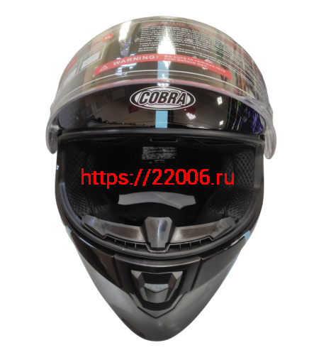 Шлем интеграл COBRA EC H151, цвета в ассортименте (11 разных расцветок), размер S фото 2 Шлем интеграл COBRA EC H151, цвета в ассортименте (11 разных расцветок), размер S фото 2