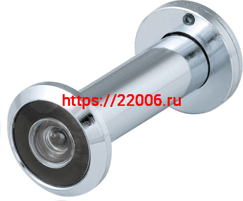 Глазок Fuaro (Фуаро) дверной, оптика пластик DV 3/90-50/Z (VIEWER 3 DVZ) CP хром Глазок Fuaro (Фуаро) дверной, оптика пластик DV 3/90-50/Z (VIEWER 3 DVZ) CP хром