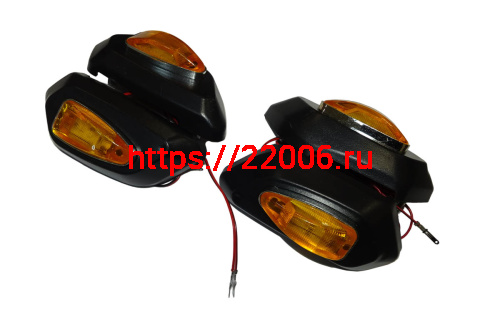 Боковой фонарь ATV BULLET задний/передний на расширитель арок (компл. 4шт)