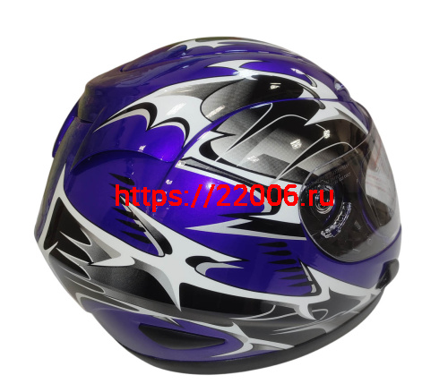 Шлем интеграл KIRIN KL-118, черный, серый, красный, синий, размер M фото 5 Шлем интеграл KIRIN KL-118, черный, серый, красный, синий, размер M фото 5