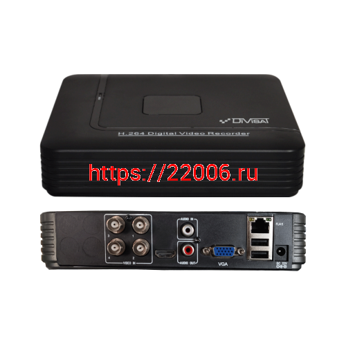 DVR-4512P LV v2.0 видеорегистратор гибридный