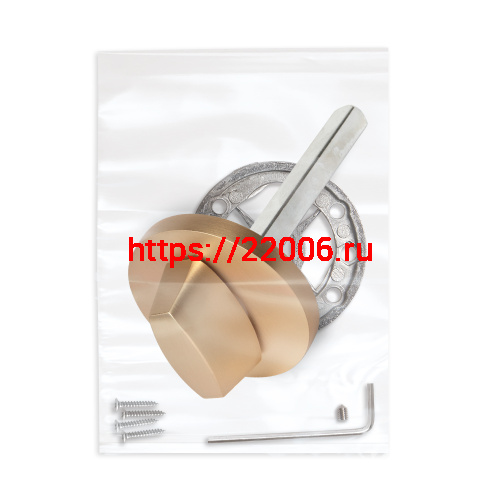 Ручка Fuaro (Фуаро) поворотная BKW8x75.R.RLR52 SSG-39 сатинированное золото фото 2 Ручка Fuaro (Фуаро) поворотная BKW8x75.R.RLR52 SSG-39 сатинированное золото фото 2