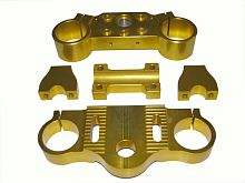 Траверса (верхняя и нижняя рулевые кронштейны) (золото)  TTR