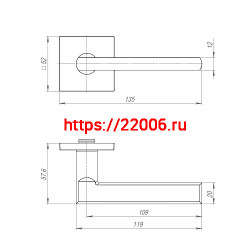 Ручка Ajax (Аякс) раздельная K.JS51.APOLO BL-24 черный фото 3 Ручка Ajax (Аякс) раздельная K.JS51.APOLO BL-24 черный фото 3