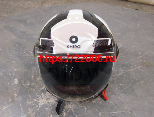 Шлем открытый SHIRO SH-62 OXFORD EVO, цвет WHITE, размер XXL фото 4 Шлем открытый SHIRO SH-62 OXFORD EVO, цвет WHITE, размер XXL фото 4