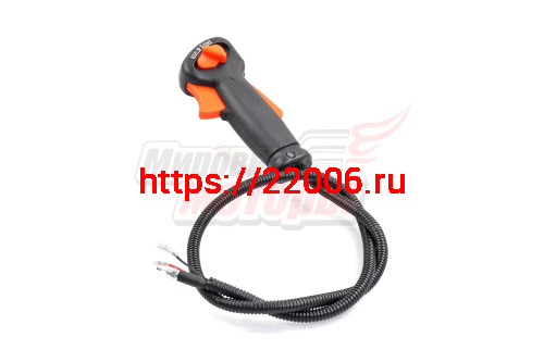 Рукоятка газа мотокосы BC/GBC-033/043/31F в сборе Н/О Рукоятка газа мотокосы BC/GBC-033/043/31F в сборе Н/О
